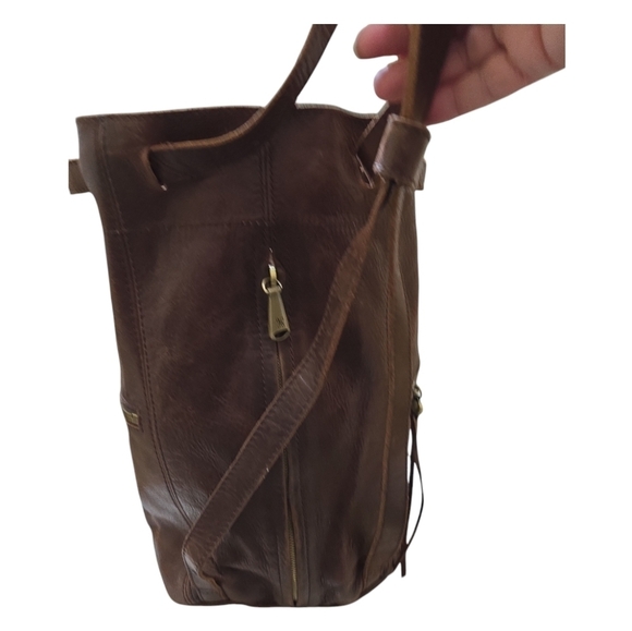 Hobo International Phoenix Clove Leather Backpack Purse Bag - Picture 6 of 13